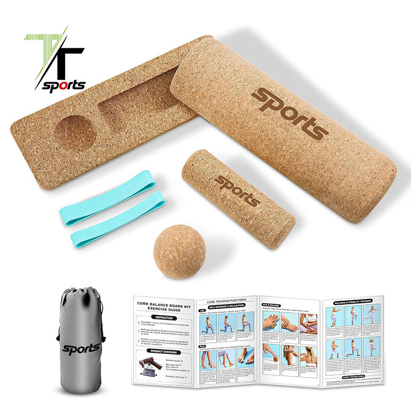 Premium Cork Stability Balance Trainer Set