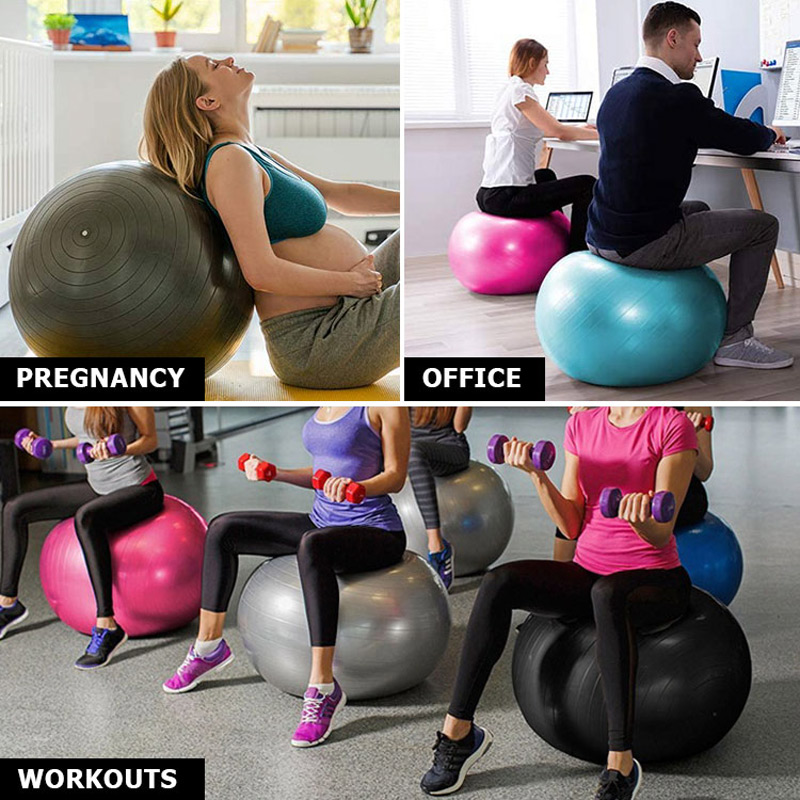 Anti-burst Yoga ball